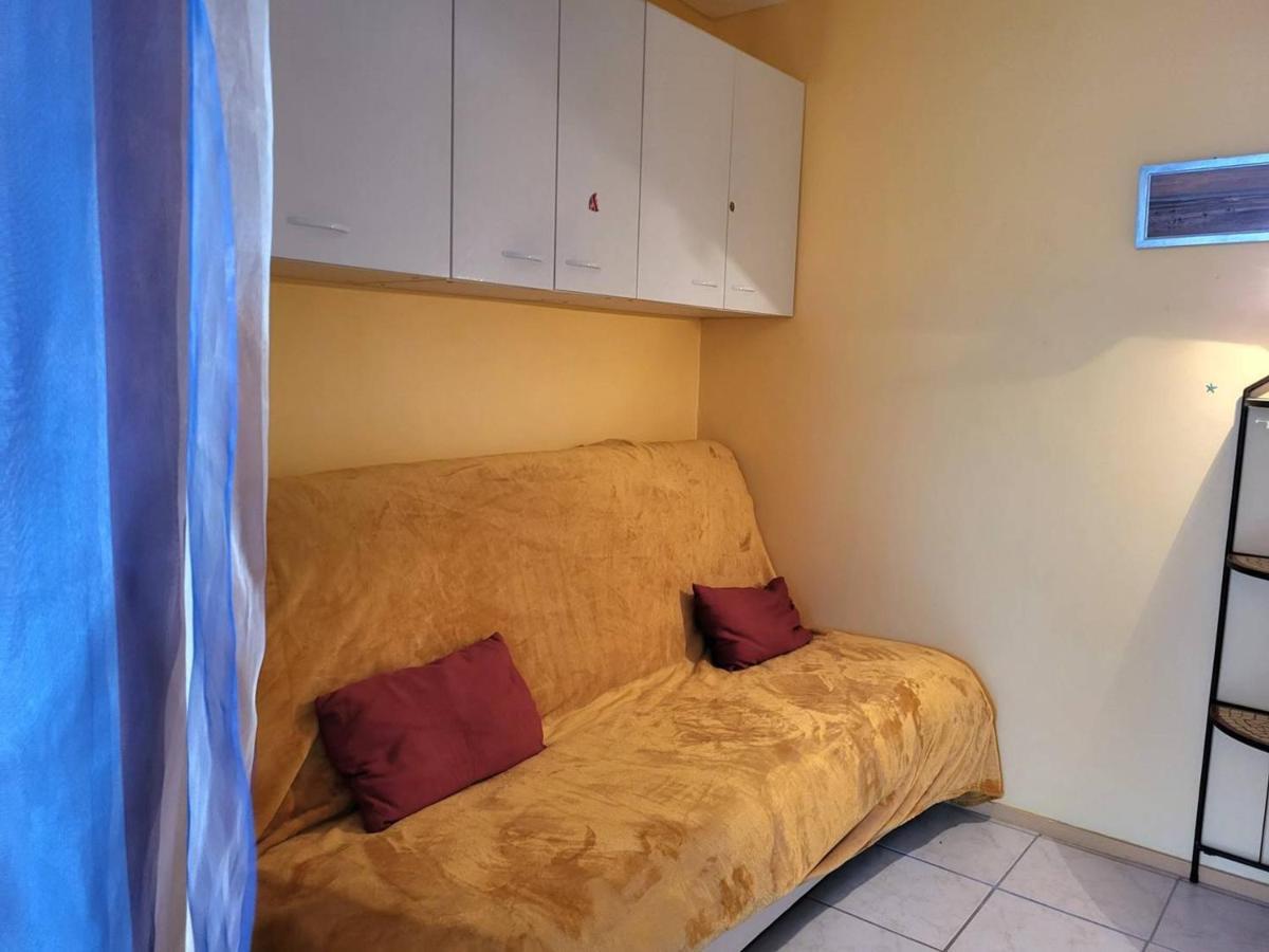 Studio Avec Terrasse, Parking Prive Et Acces Direct A La Plage - Fr-1-465-86 Мервил-Франсвил-Плаж Екстериор снимка